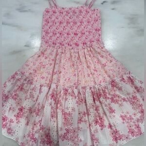Flowers by Zoe Pink Floral Kids Dress